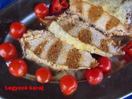 Legyező karaj